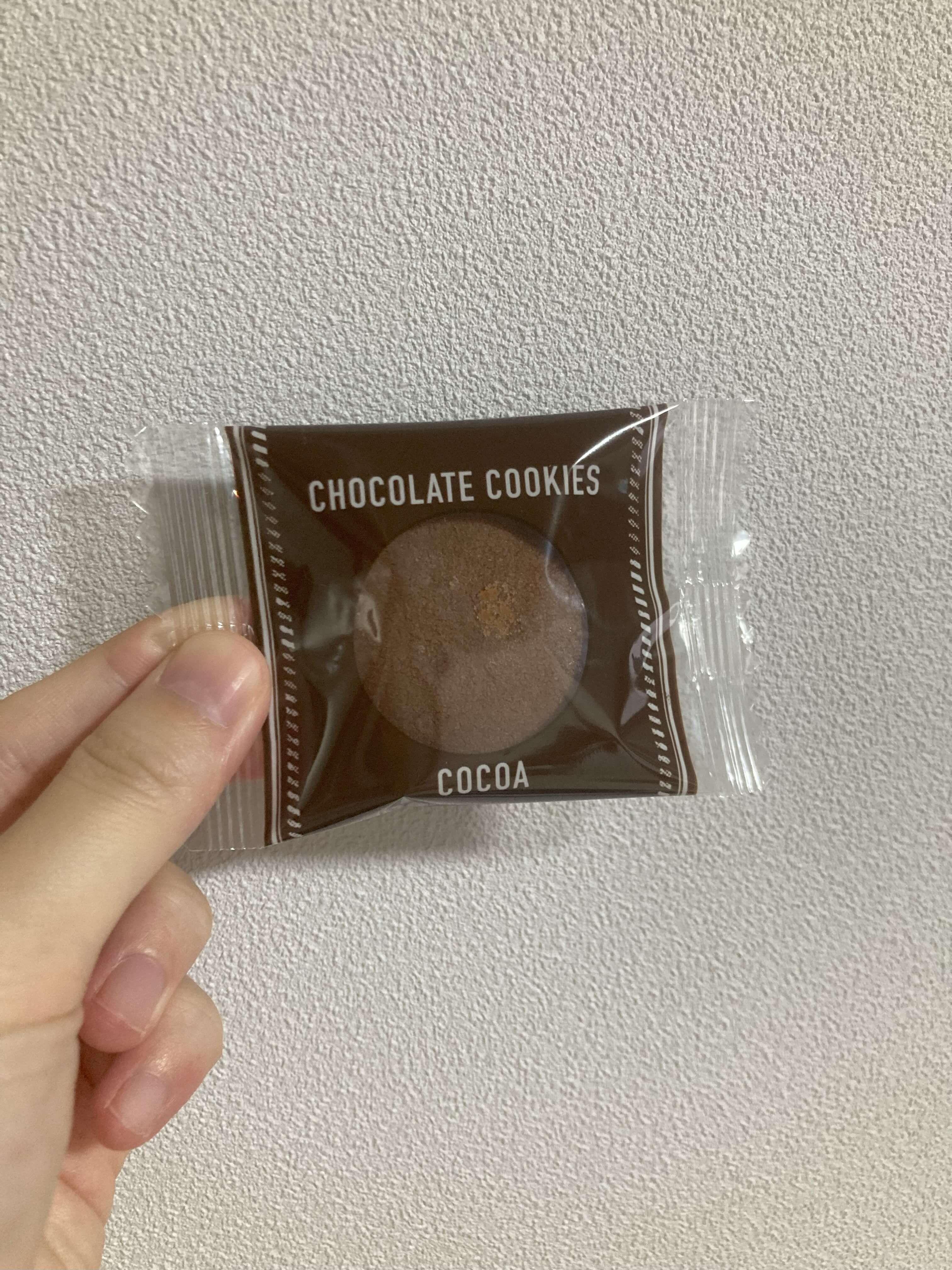ロイズ-チョコレートクッキーの箱の側面写真